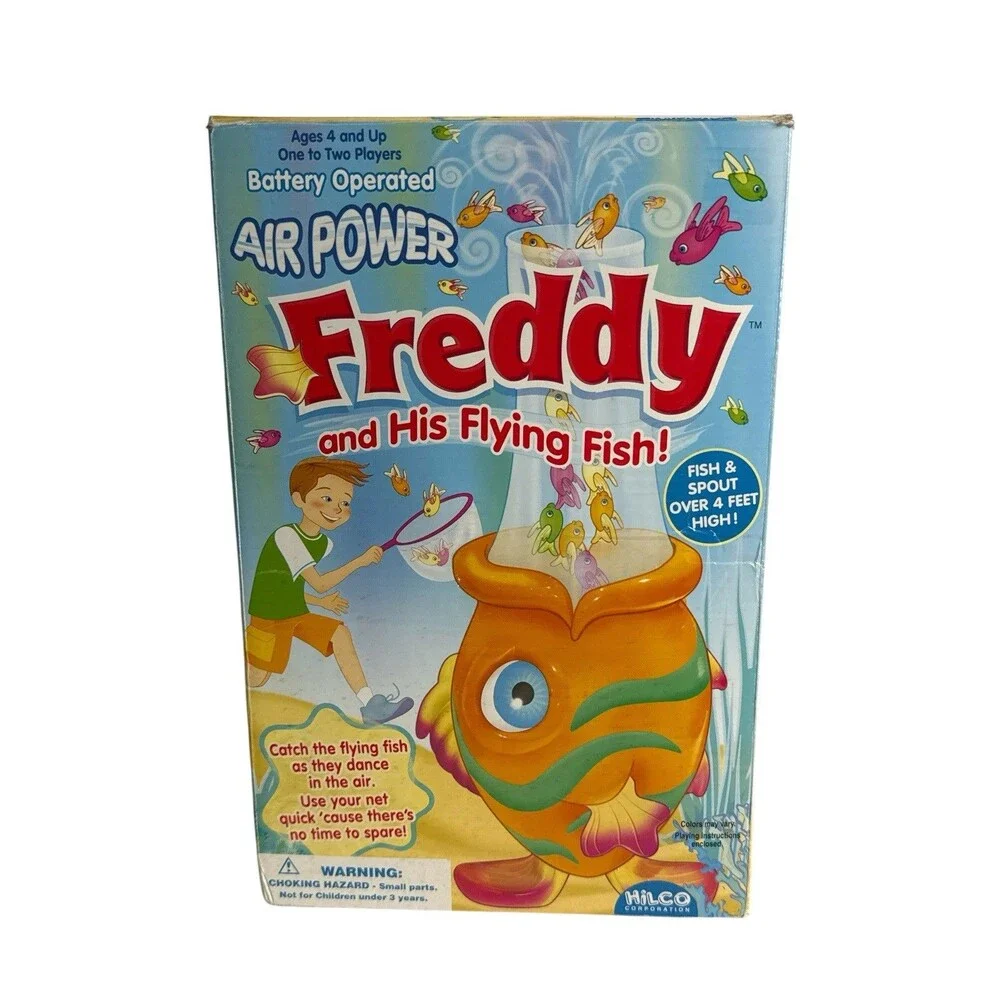Vintage Air Power Freddy and His Flying Fish Game Hilco Battery Operated